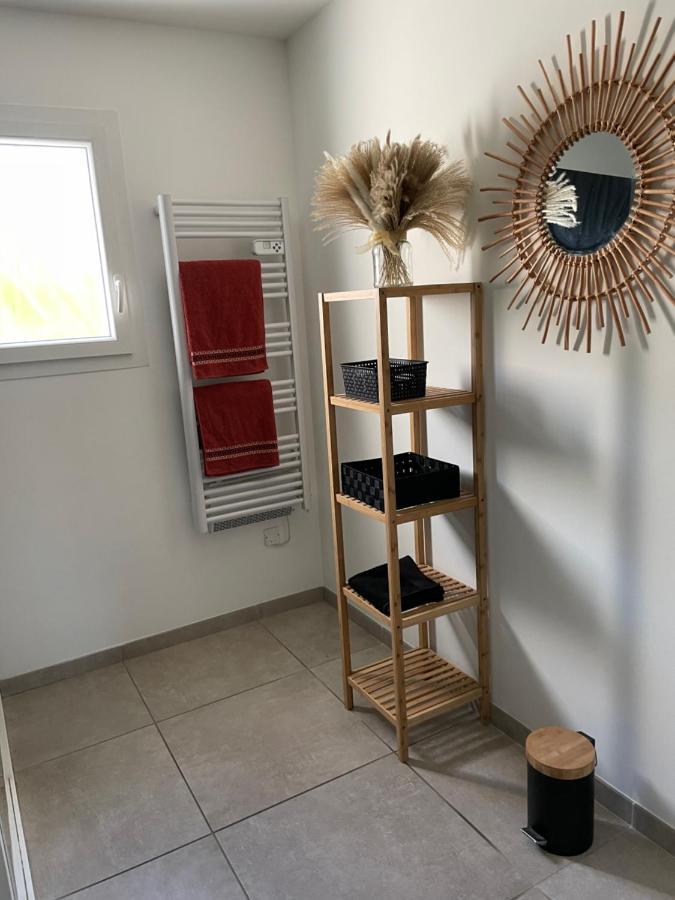 מנוסק Chambre Avec Salle De Bain Privee Dans Villa Avec Garage מראה חיצוני תמונה